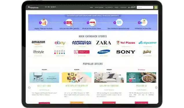 Coupon Theme - Clean Homepage