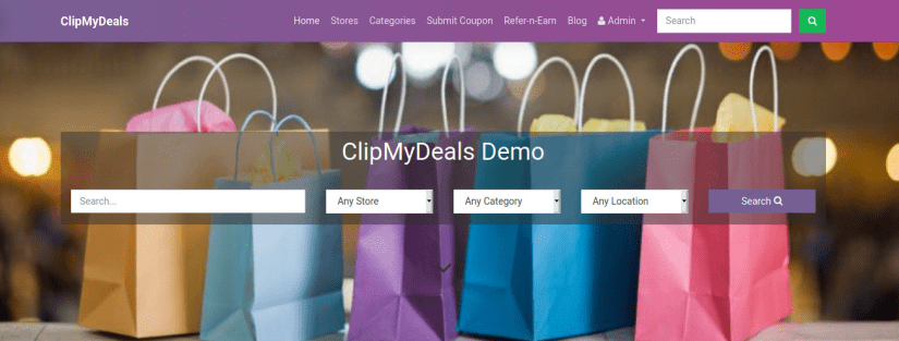 ClipMyDeals Homepage Banner