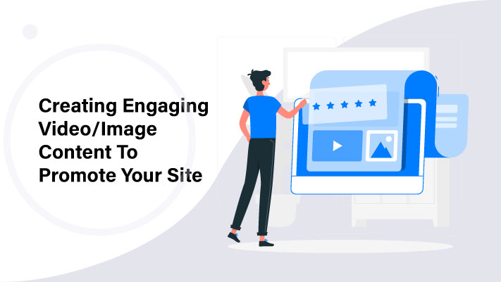 create enganing image/video content on your website