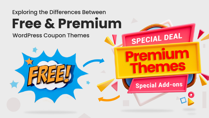 Exploring the Differences Between Free and Premium WordPress Coupon Themes