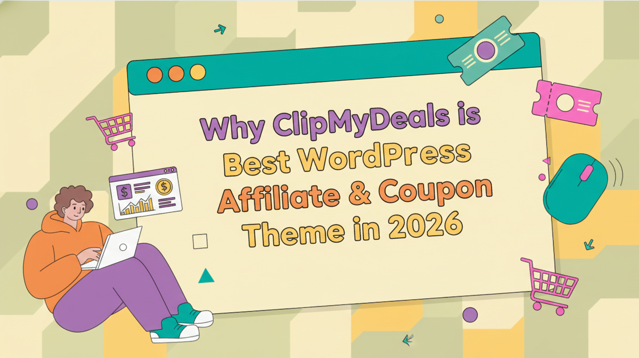 Why ClipMyDeals Is the Best WordPress Coupon & Affiliate Theme in 2026